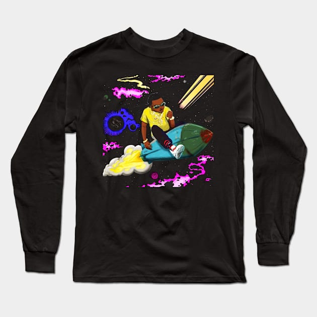 rip Long Sleeve T-Shirt by KevinPower Art